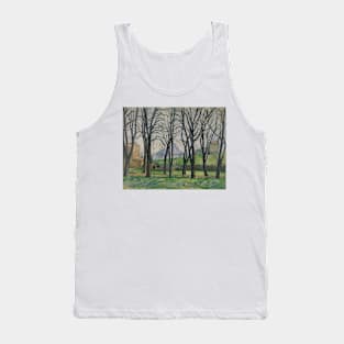 Chestnut Trees at Jas de Bouffan by Paul Cezanne Tank Top